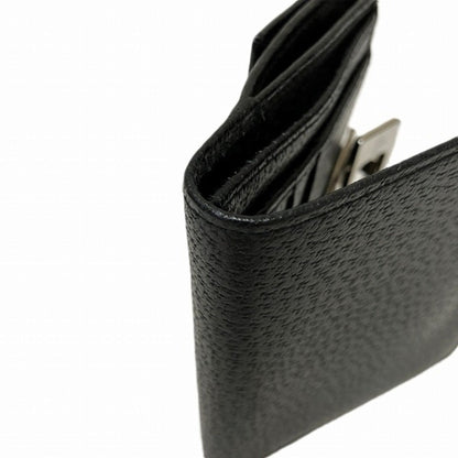 Gucci Black Leather Wallet (Bi-Fold)