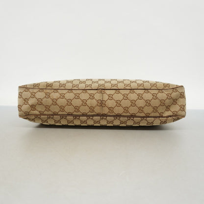 Gucci Brown Canvas Tote Bag