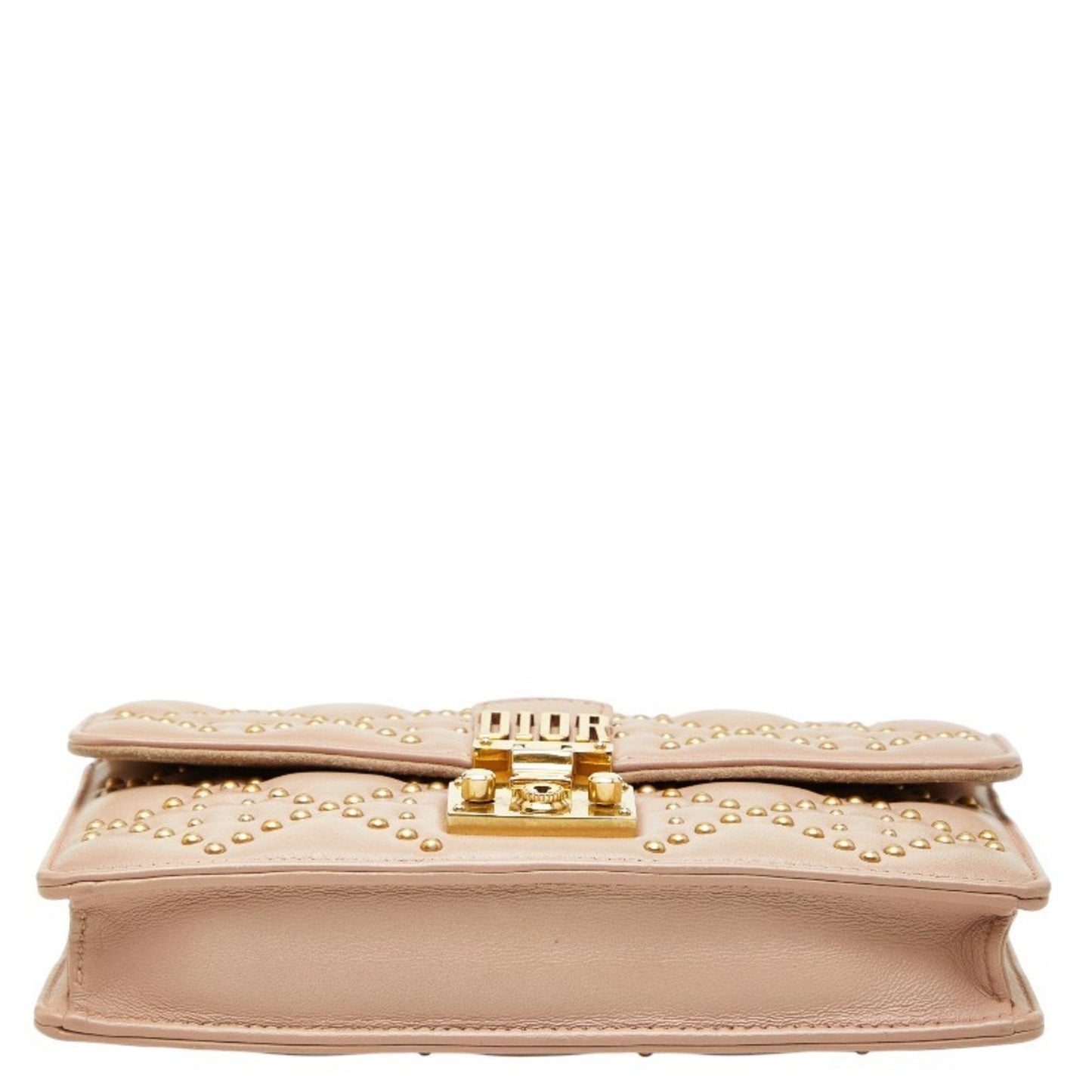 Christian Dior Pink Leather Shoulder Bag ()