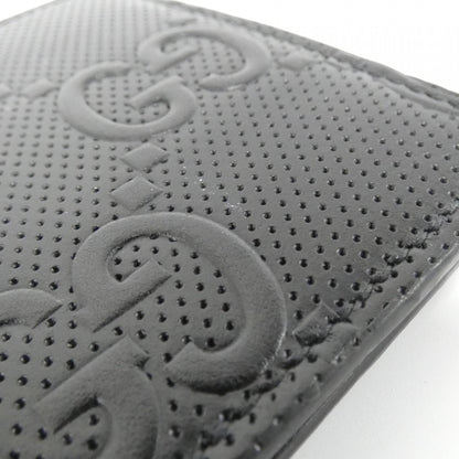 Gucci Black Embossed Money Clip