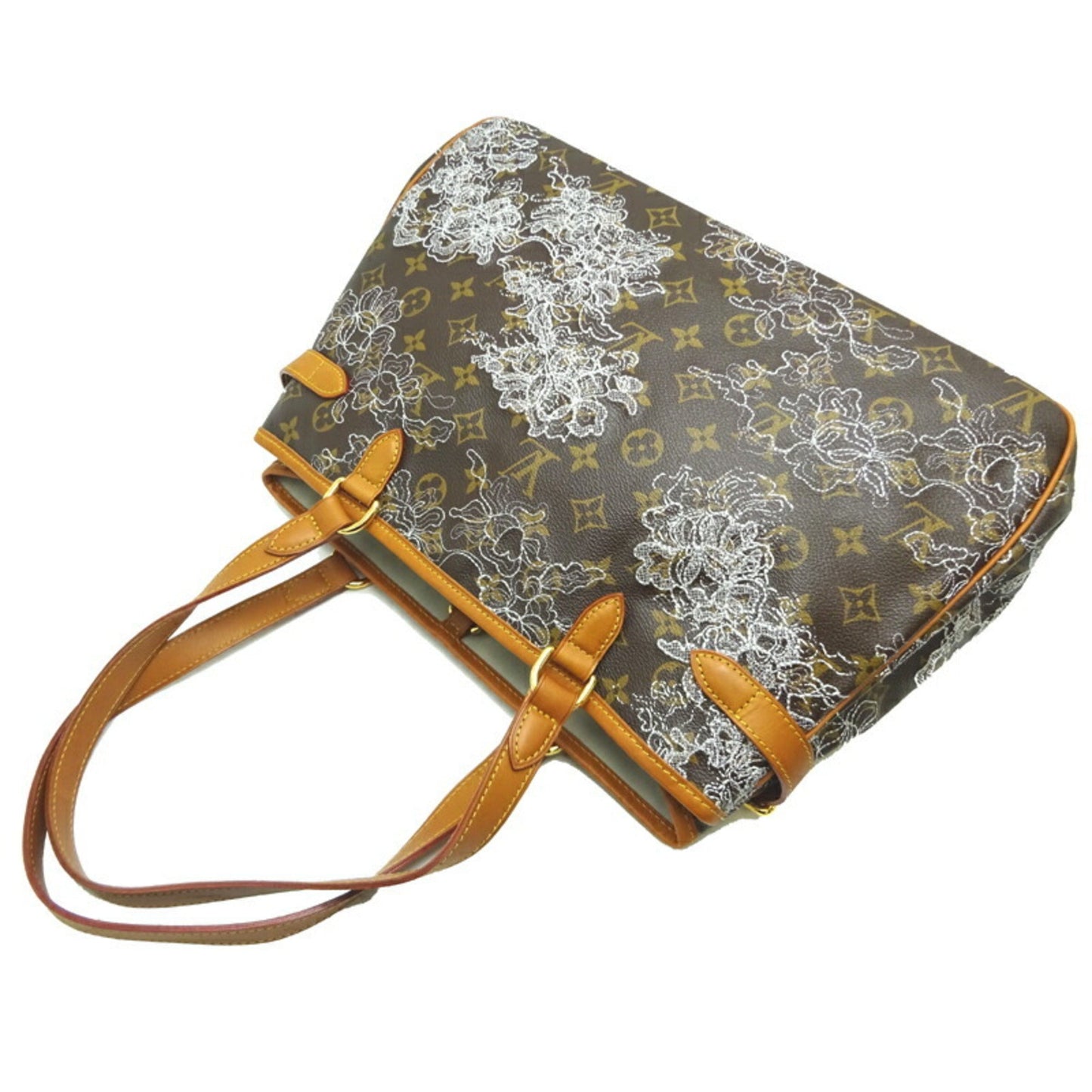 Louis Vuitton Batignolles Horizontal Women's Shoulder Bag M95400 Monogram Dantelle Brown