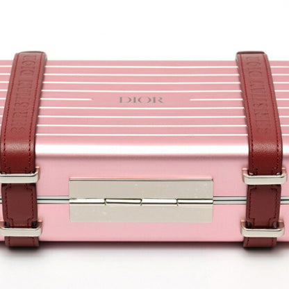 Christian Dior Pink Aluminum Shoulder Bag ()
