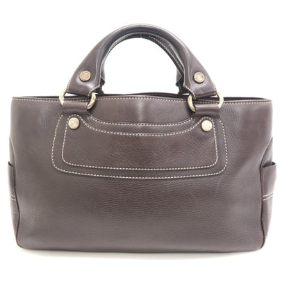 Celine/ CE10/15 Boogie Bag Handbag Brown Women's