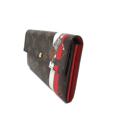 LOUIS VUITTON Portefeiulle Sarah Brown Monogram PVC coated canvas M60034