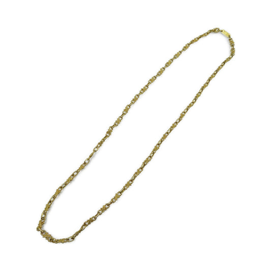 Celine metal gold necklace