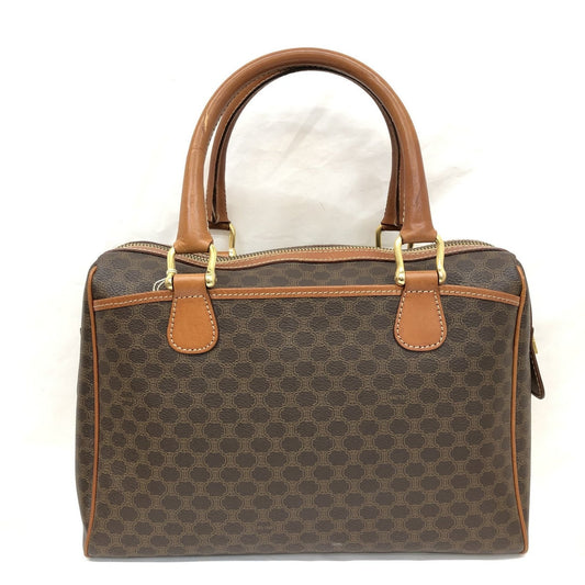 Celine Handbag Mini Boston Bag Macadam Brown Made in Italy Women's Men's IT05WU7V6IUS RLV2483M