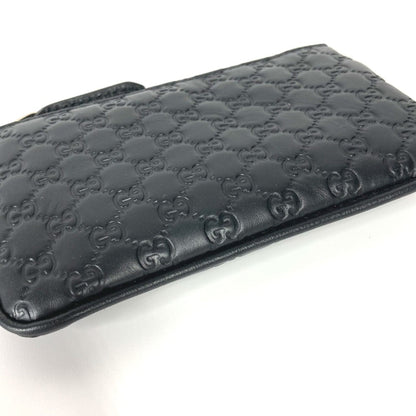 Gucci Black Leather Coin Purse/Coin Case
