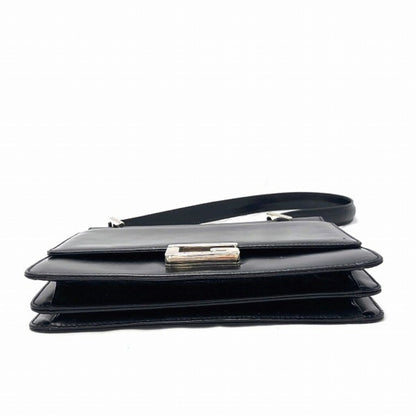 Gucci Black Leather Handbag Shoulder Bag