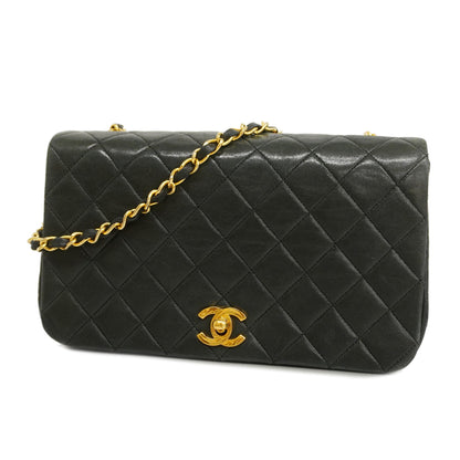 ChanelAuth  Matelasse Diana Flap Single Chain Lambskin Women's Leather Shoulder