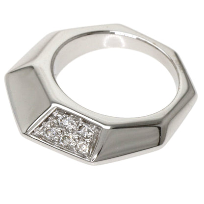 Celine diamond pendant top K18 white gold ladies