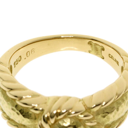 Celine Diamond Ring / K18 Yellow Gold Ladies Celine