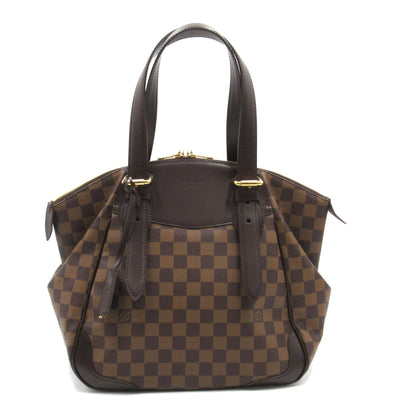 LOUIS VUITTON Verona MM Brown Damier PVC coated canvas N41118