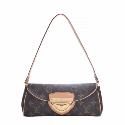 LOUIS VUITTON Monogram Pochette Beverly Shoulder Bag M40122 Brown Women's