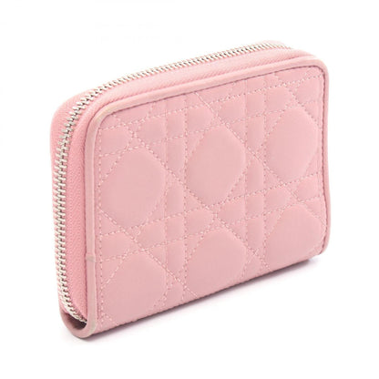Christian Dior Pink Leather Wallet (Bi-Fold) ()