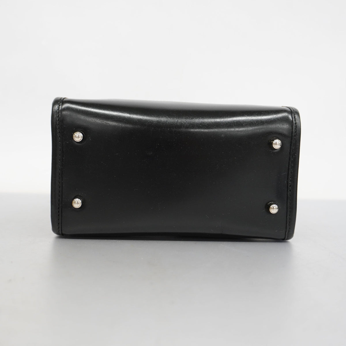 GUCCI  Patent Leather 002 1705 0405 Women's Mesh,Leather Handbag Black
