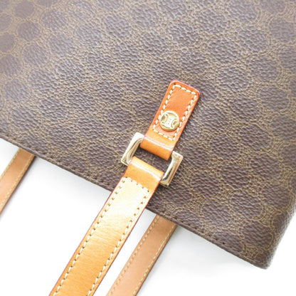 Celine Tote Bag Brown PVC coated canvas