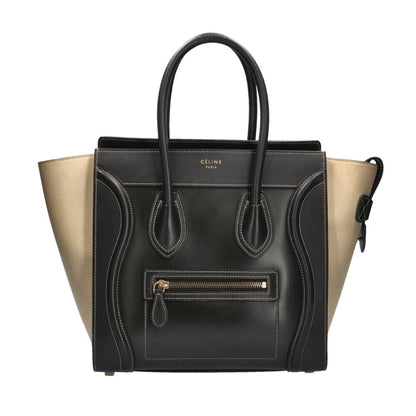 Celine Micro Shopper Luggage Handbag Calf Ladies
