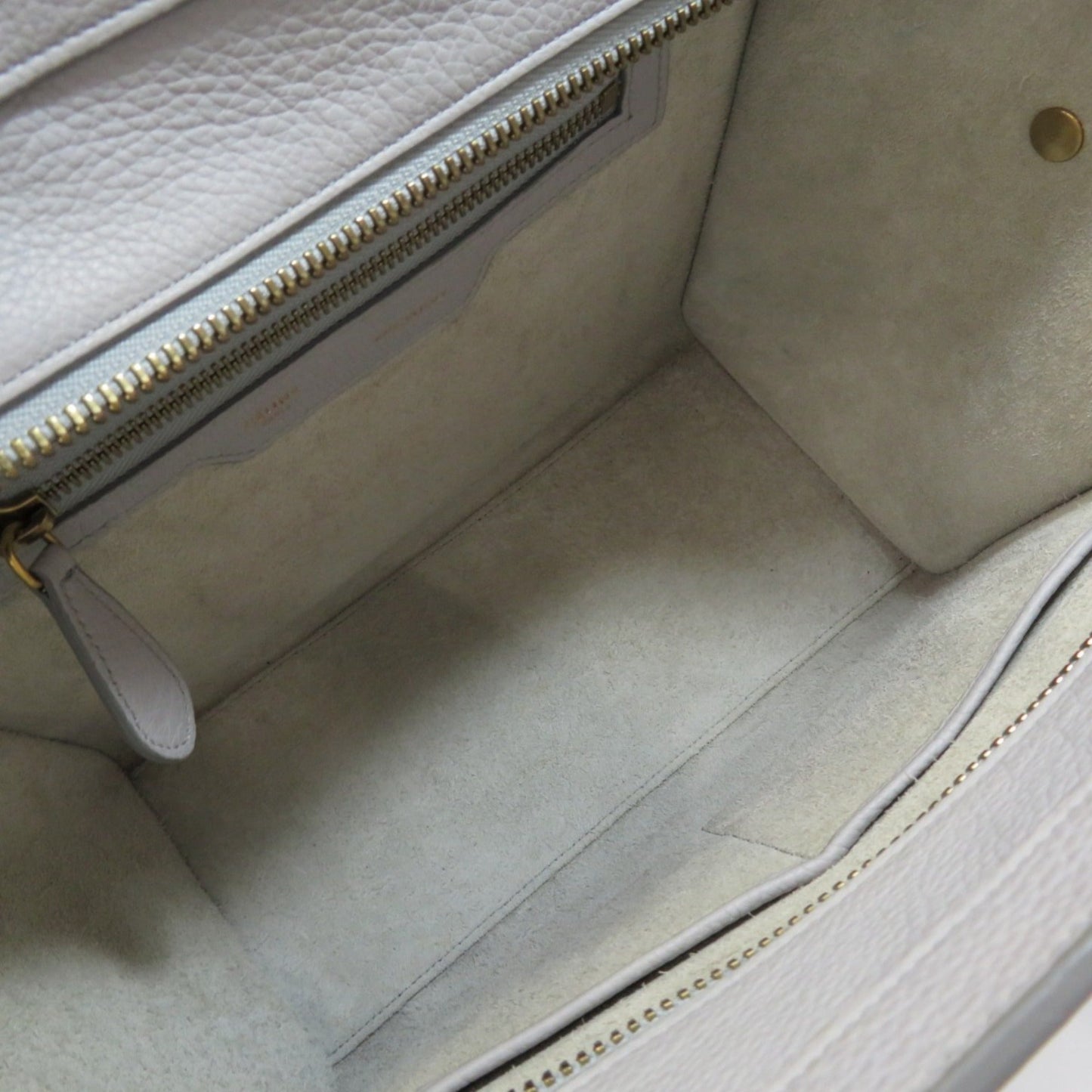Celine Luggage Micro Handbag Calf Ladies