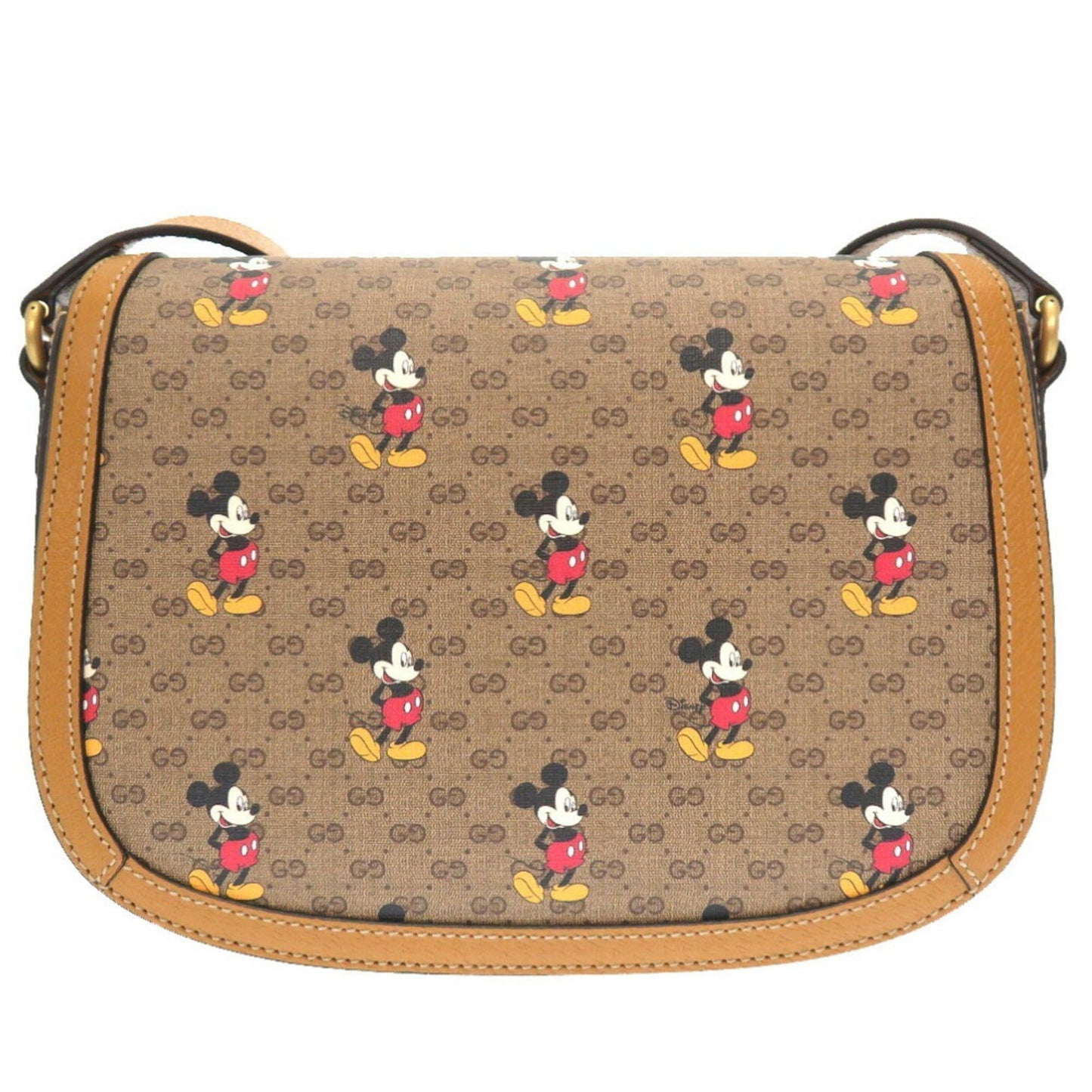 Gucci x Disney GG Supreme Small Shoulder Brown 602694 Bag