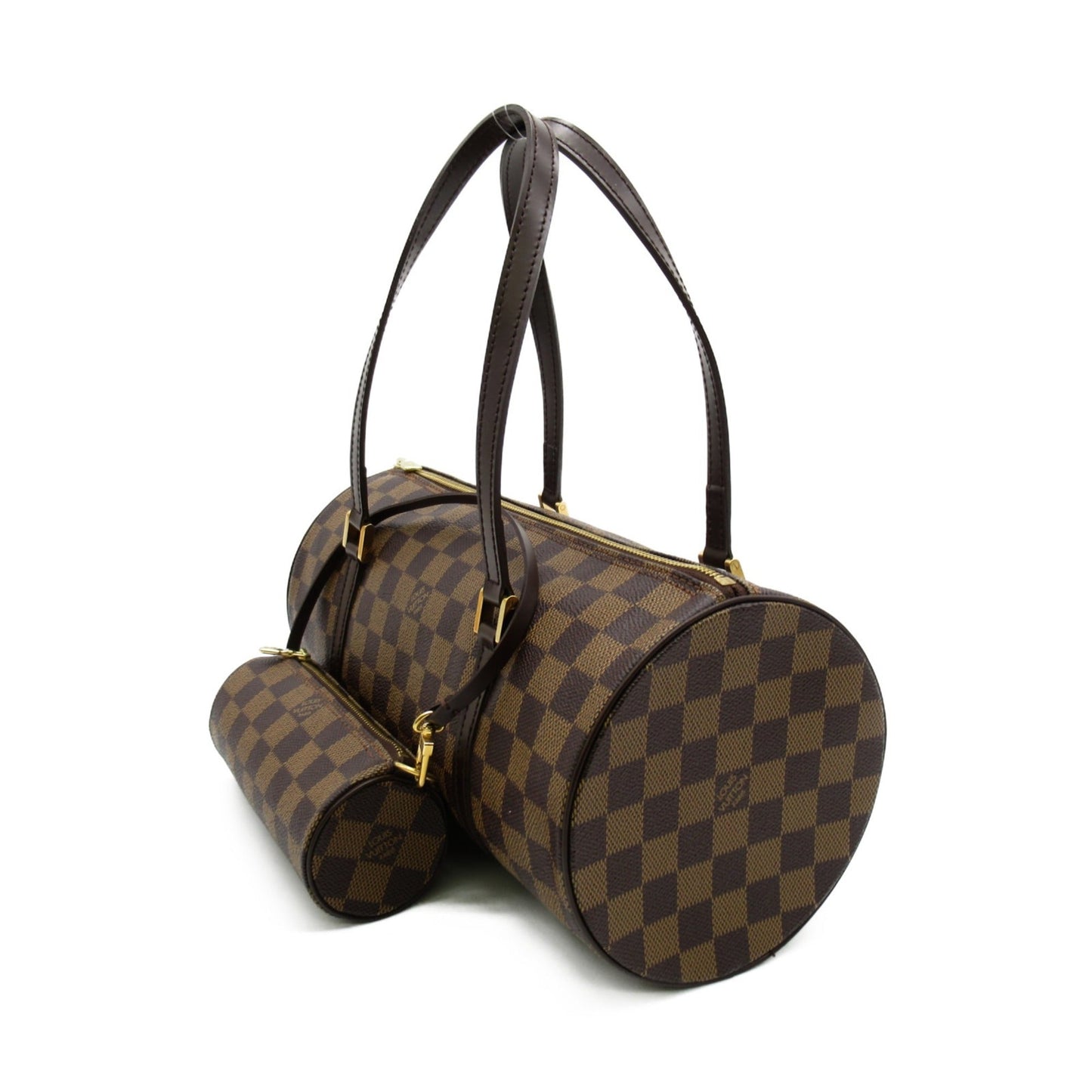 Louis Vuitton Papillon GM handbag Brown PVC coated canvas M51303