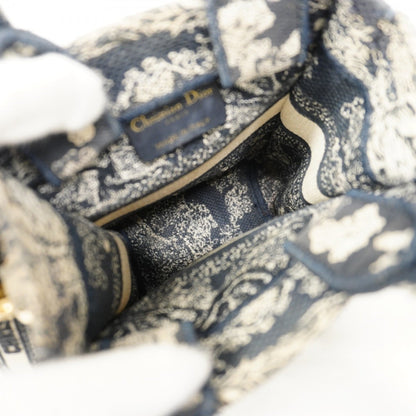 Christian Dior Navy Canvas Handbag ()