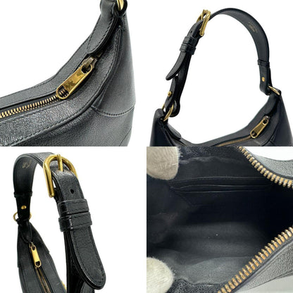 Gucci Black Leather Shoulder Bag