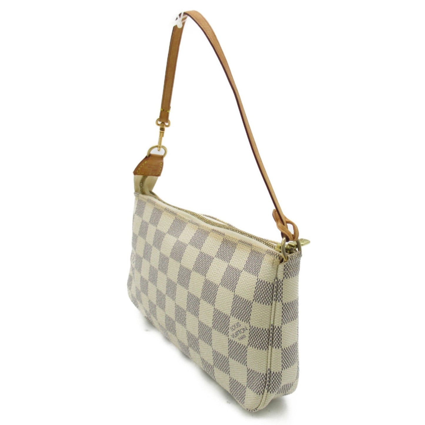 Louis Vuitton Pochette Accessoires White Damier Azur PVC coated canvas N51986