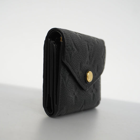 Louis VuittonAuth  Monogram Empreinte Portefeuillezoe M62935