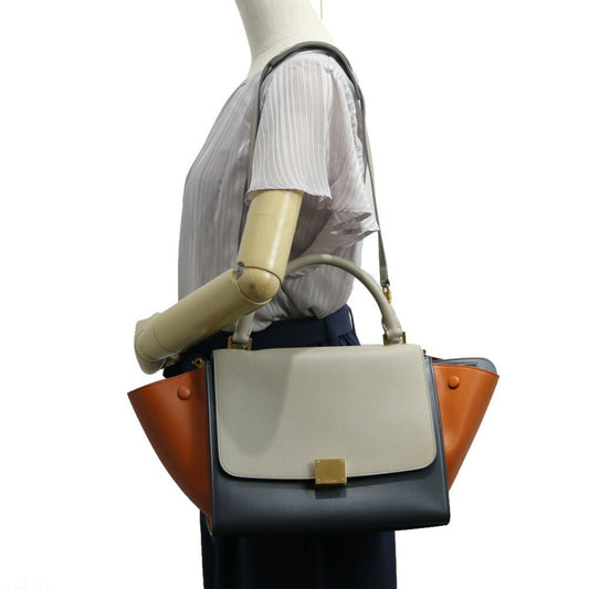 Celine Shoulder Bag Handbag Trapeze Women's Men's