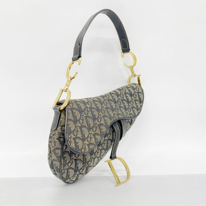 Christian Dior Navy Canvas Handbag ()