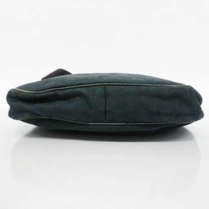 Gucci Black Canvas Shoulder Bag