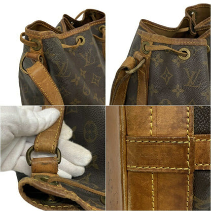 Louis Vuitton Bag Noe Brown Monogram M42224 Shoulder LOUIS VUITTON Ladies Louis Vuitton Nume Leather