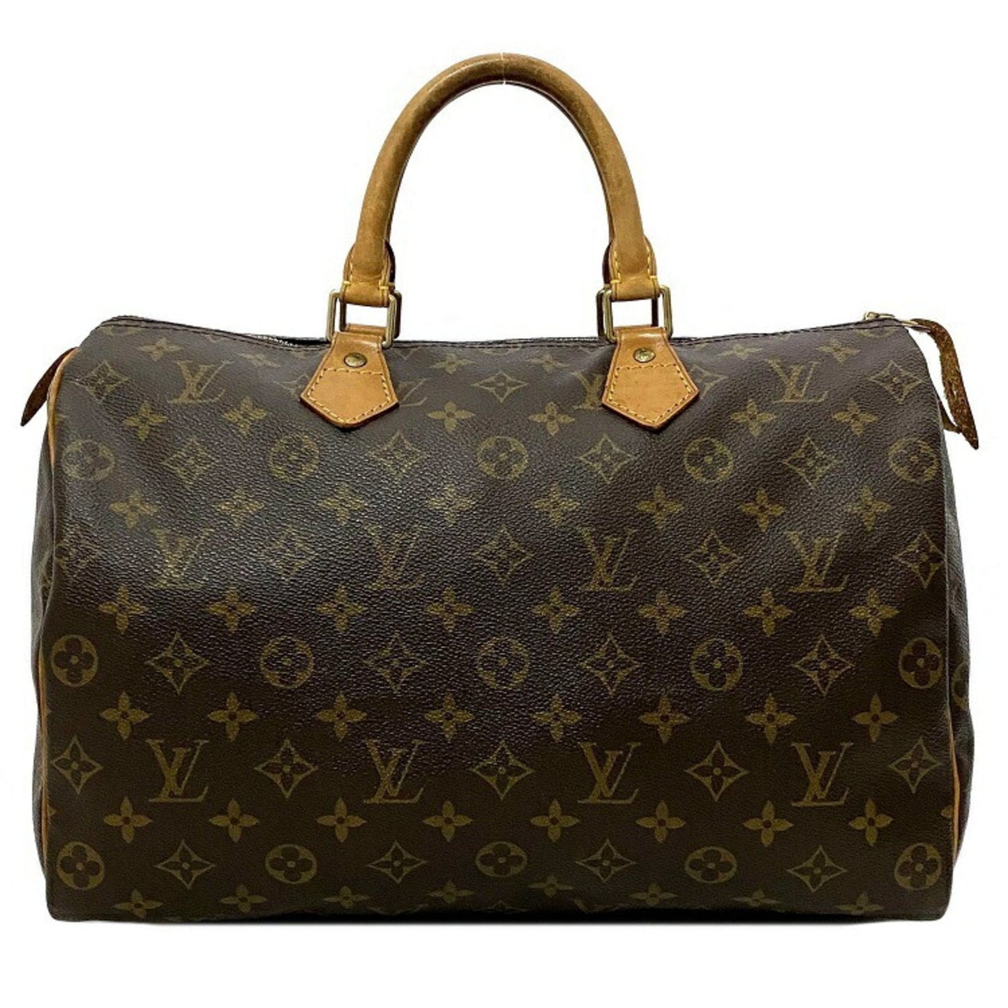 Handbag Speedy 35 Brown Monogram M41524 Canvas Nume SP1914 LOUIS VUITTON Boston Bag Ladies