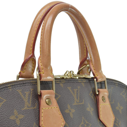 Louis Vuitton Bag Monogram Alma Brown Canvas Handbag Ladies M51130