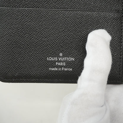 Louis VuittonAuth  Epi Planner Cover Noir Agenda MM R20042