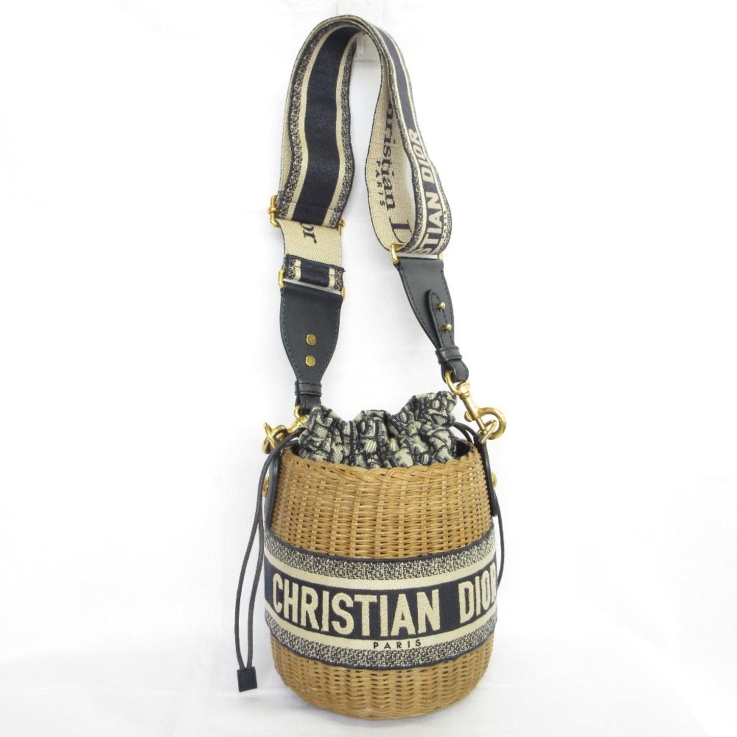 Christian Dior Navy Shoulder Bag ()