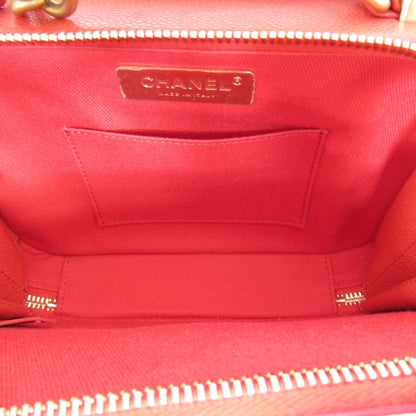 CHANEL 2wayChainShoulder Bag Red Caviar Skin [Grained Calf]
