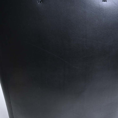 Celine Leather Tote Bag Black Ladies