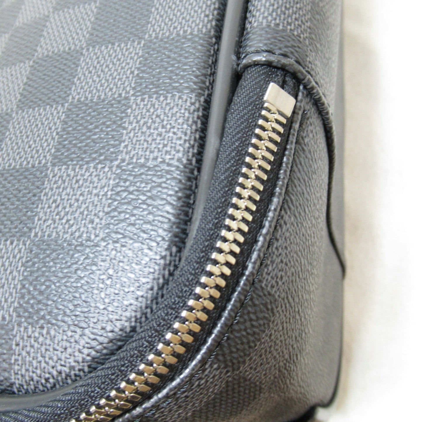 LOUIS VUITTON Pegas 45 carry bag Gray Damier graphite PVC coated canvas N23302