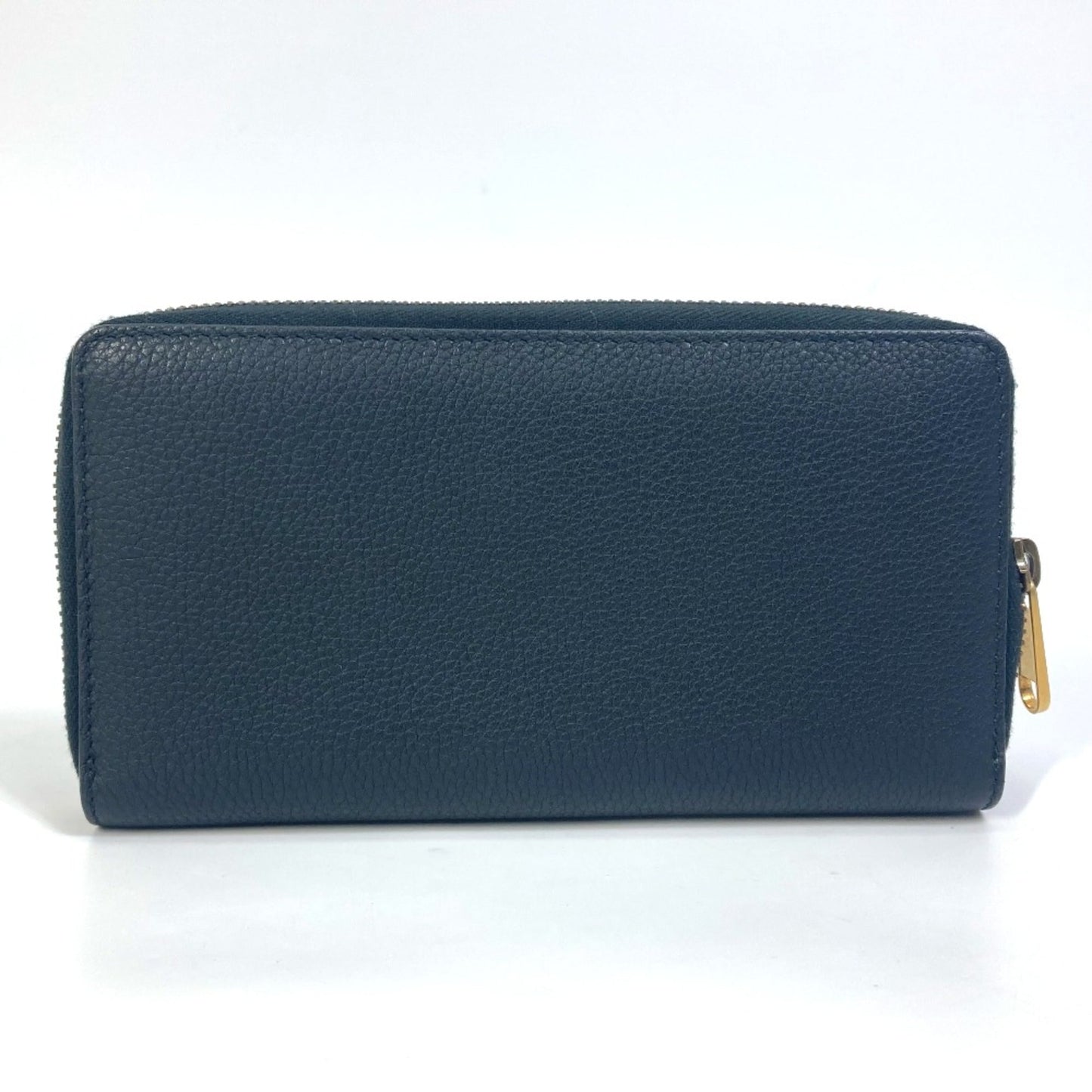 Gucci Black Leather Long Wallet (Bi-Fold)