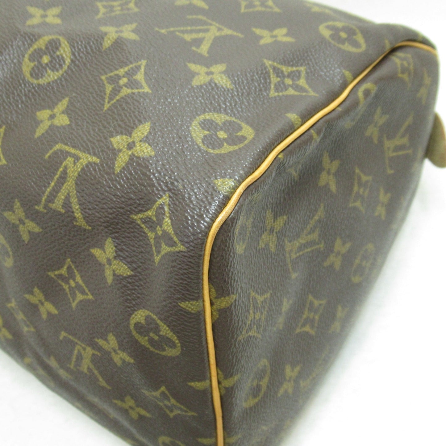 Louis Vuitton Speedy 35 Brown Monogram PVC coated canvas M41524