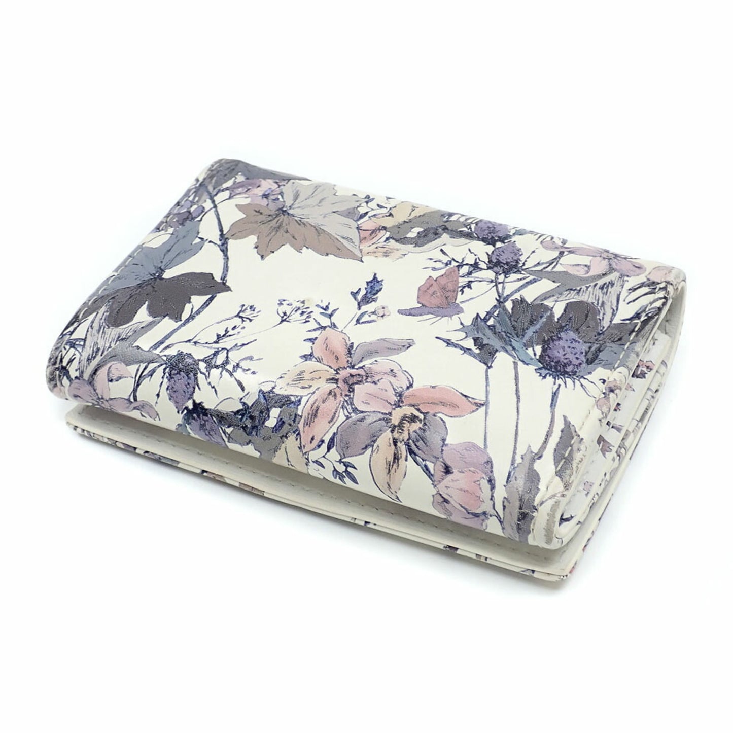 Christian Dior Multi-Color White Leather Wallet (Bi-Fold) ()