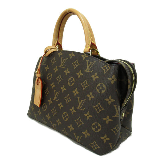 LOUIS VUITTON Petit Palais PM Shoulder Bag Brown Monogram PVC coated canvas M45900