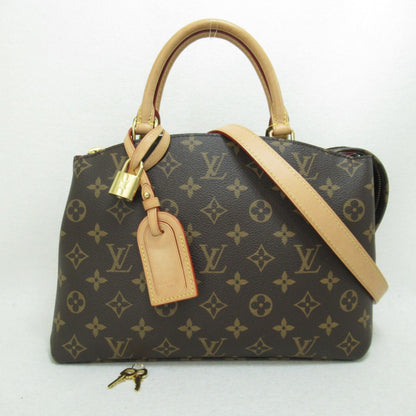 LOUIS VUITTON Petit Palais PM Shoulder Bag Brown Monogram PVC coated canvas M45900