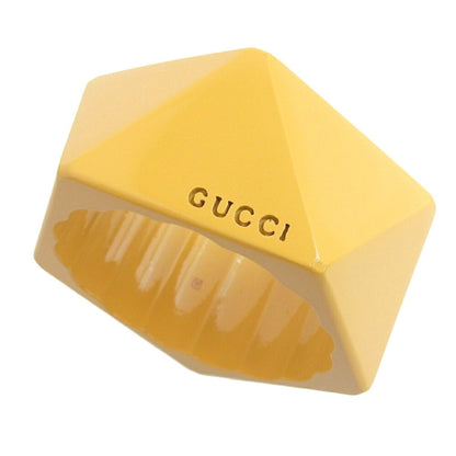 Gucci bangle mustard M size ???V carved seal