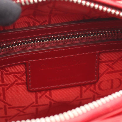 Christian Dior Red Color Patent Leather Handbag ()