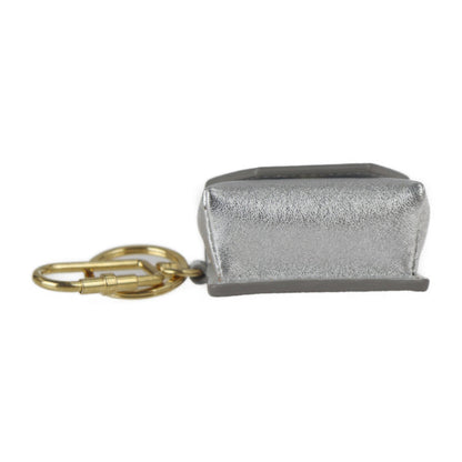 Celine Envelop Airpods Keyring Envelope key ring holder 1GH403DPS.36AG lambskin silver gold metal fittings earphone case