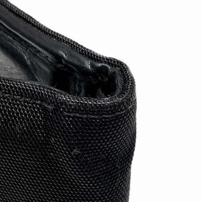 Gucci Black Canvas Leather Wallet (Bi-Fold)