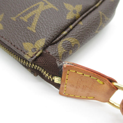 LOUIS VUITTON Pochette Accessoires Accessory Pouch Brown Monogram PVC coated canvas M51980