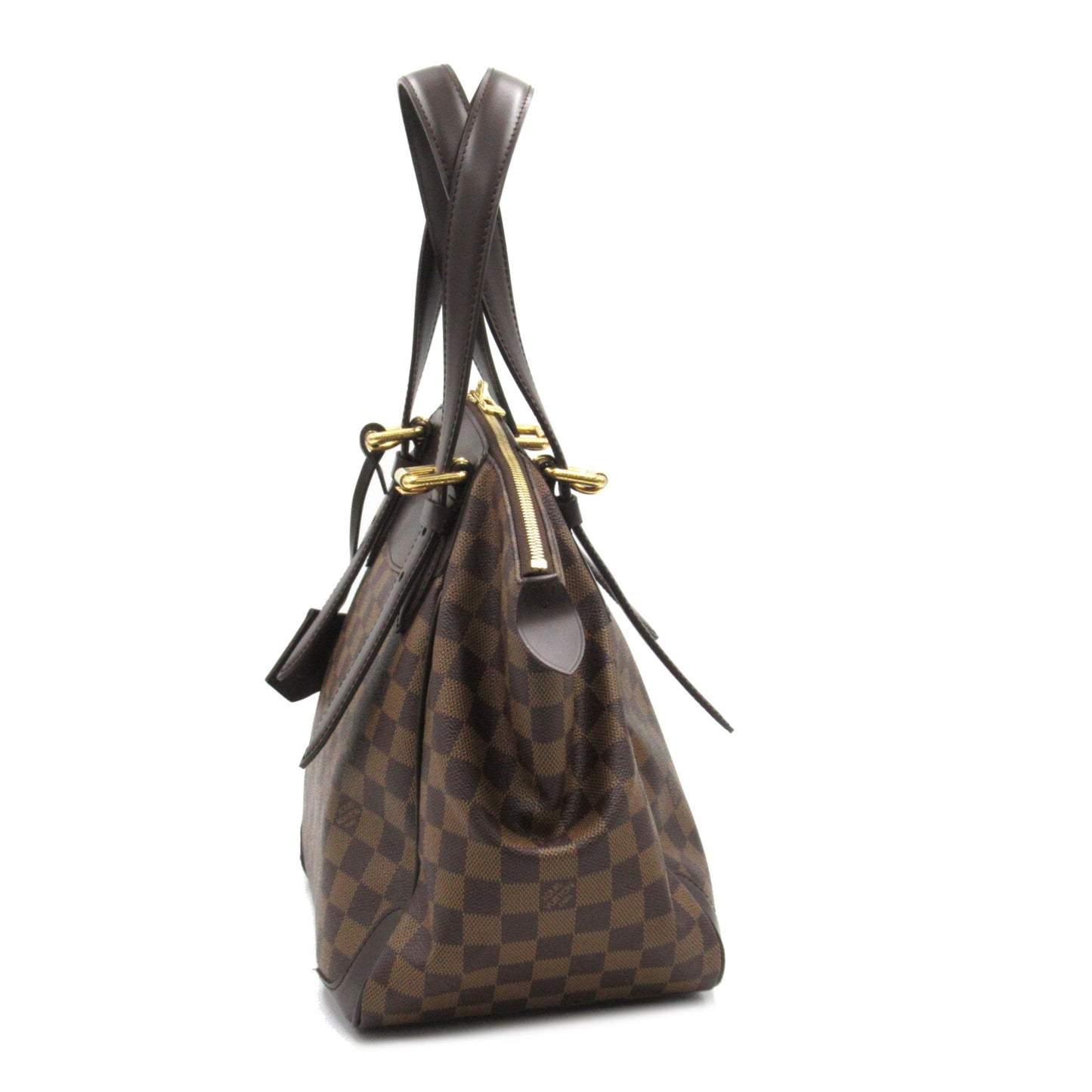 LOUIS VUITTON Verona MM Brown Damier PVC coated canvas N41118